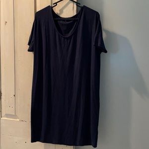 Lands End Navy dress - petite medium